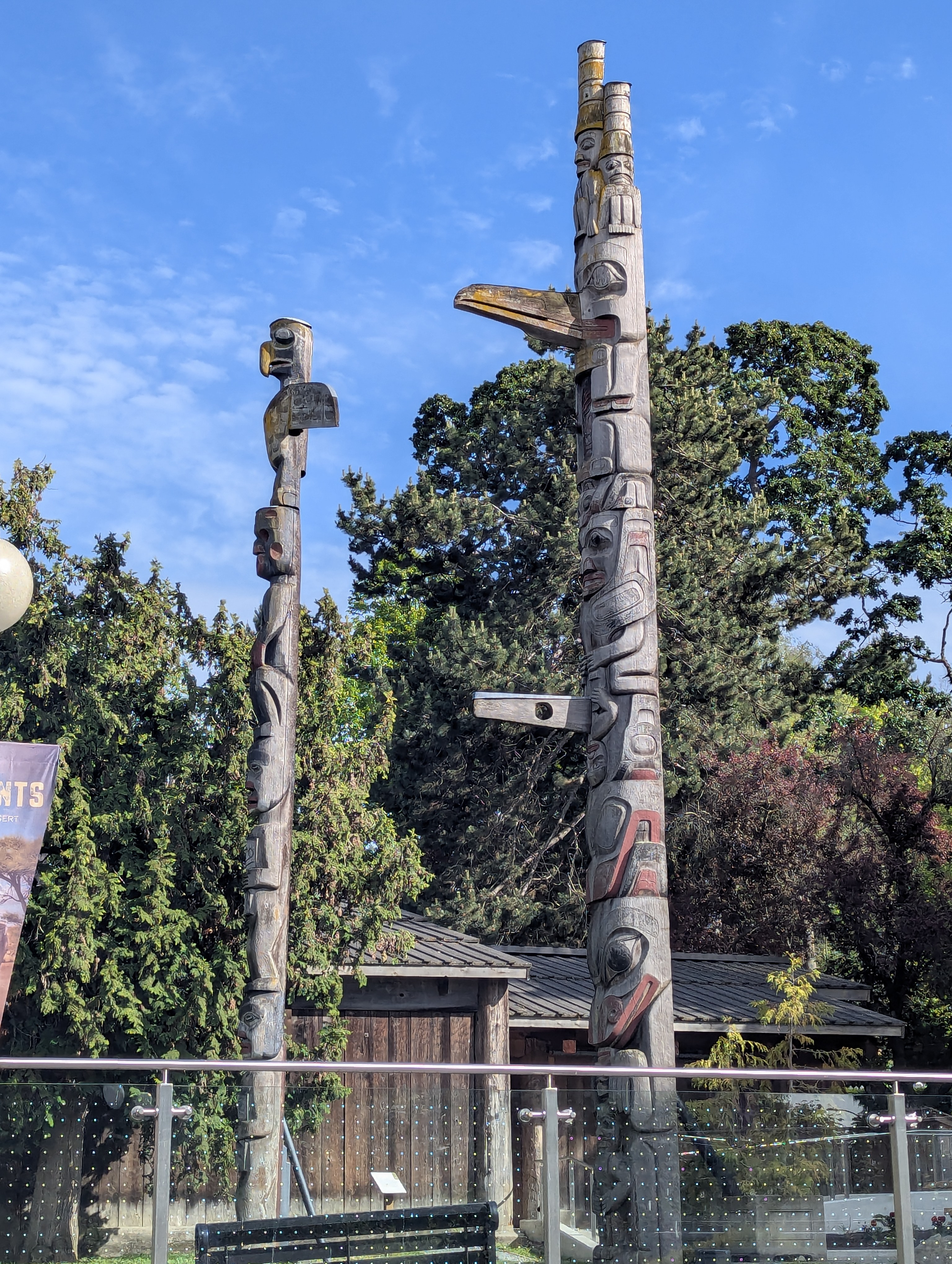 Birthday Trip to Canada, Thunderbird Park, Victoria, Vancouver Island
